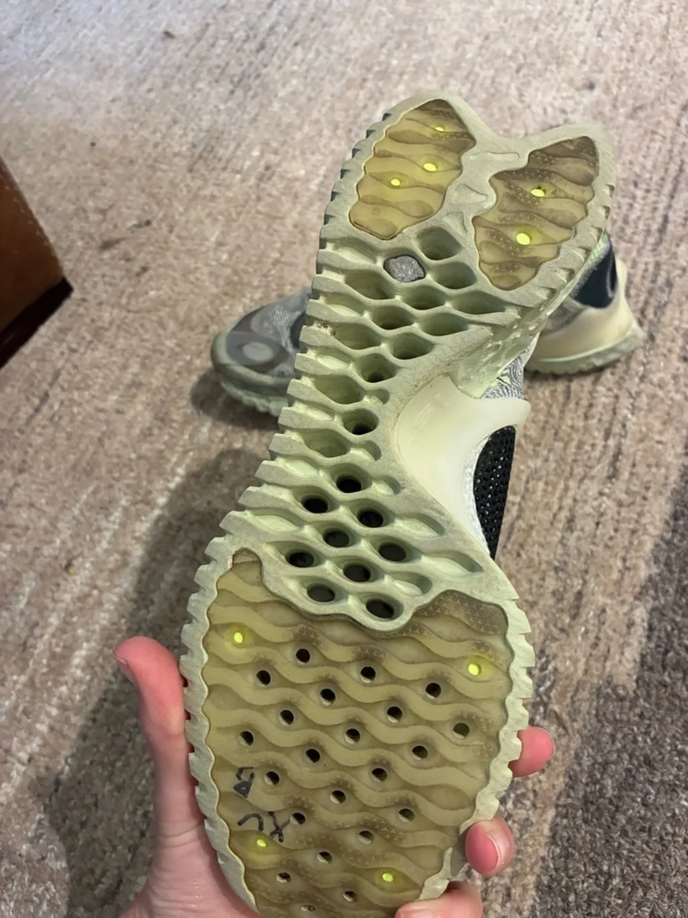 Nike ISPA Flow 2020 SE Spruce Aura Sneakers Size 9 Athletic Trainers
